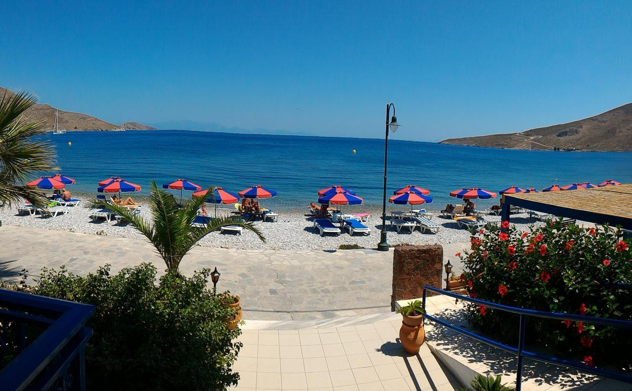 Hotel Eleni Beach Λιβάδια Εξωτερικό φωτογραφία