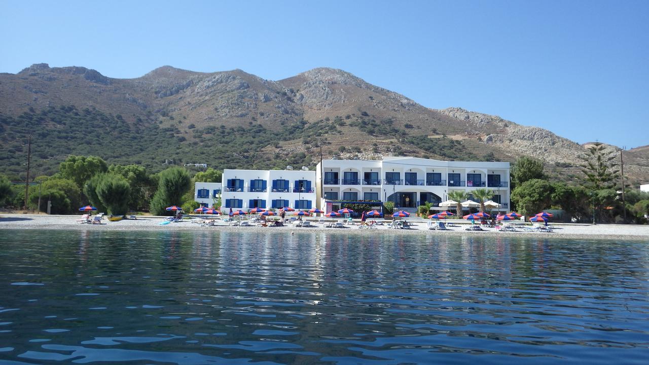 Hotel Eleni Beach Λιβάδια Εξωτερικό φωτογραφία